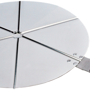 Vassoio per Pizza in Acciaio Inox - 6 Spicchi