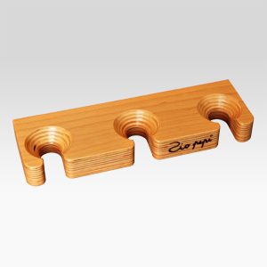 Supporti a Parete Doppi e Tripli in Legno